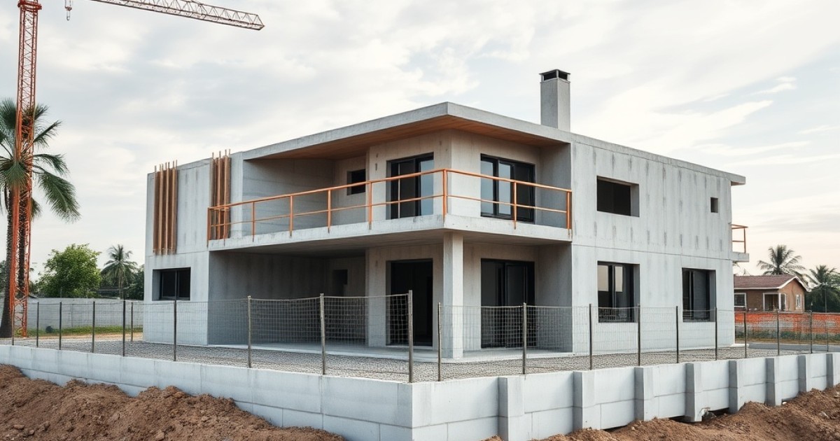 Quanto tempo leva para construir uma casa