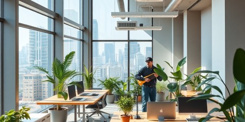 Limpeza de ar-condicionado: saúde e produtividade no ambiente de trabalho