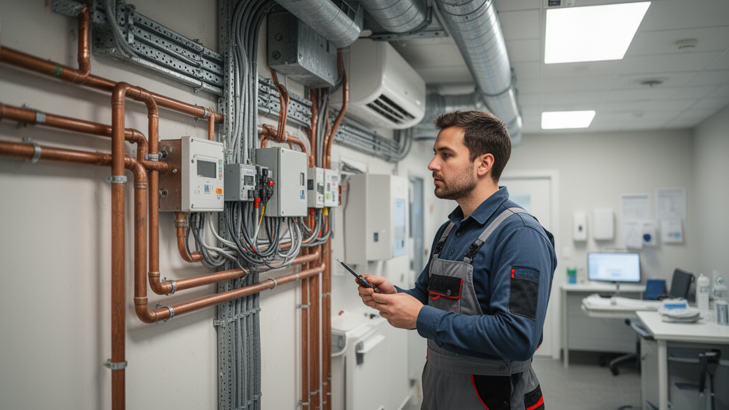 Instalações elétricas, hidráulicas e climatização: o que observar na prática
