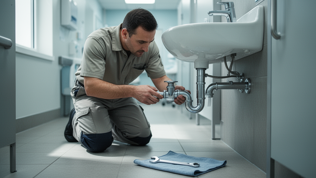 O que costuma acontecer em pias de consultórios e lavatórios