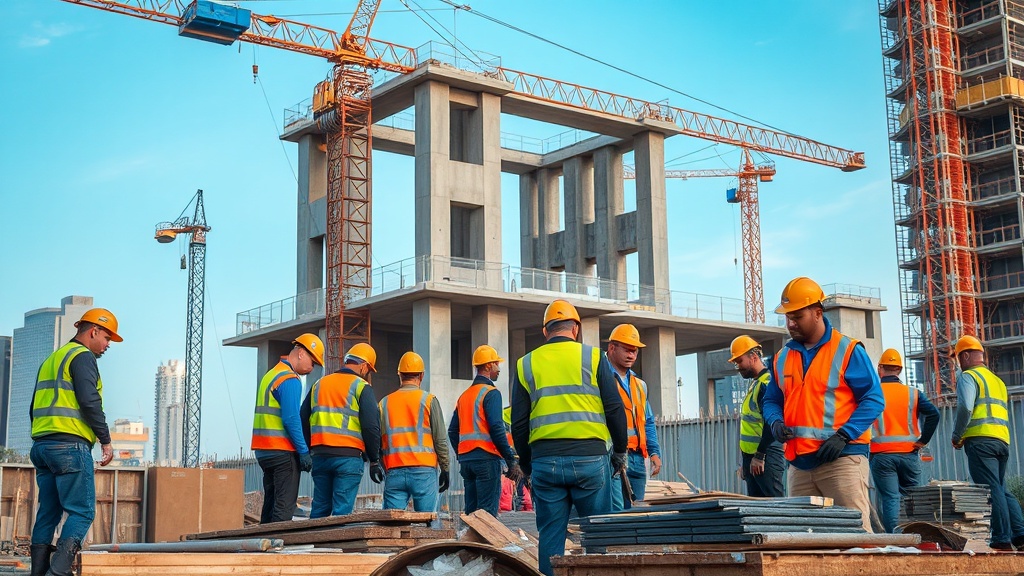 Um cronograma eficiente para equipes de obra