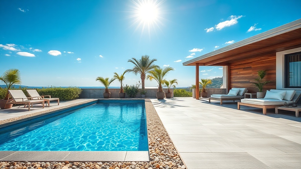 O como transformar a área da piscina em um ambiente sofisticado e seguro