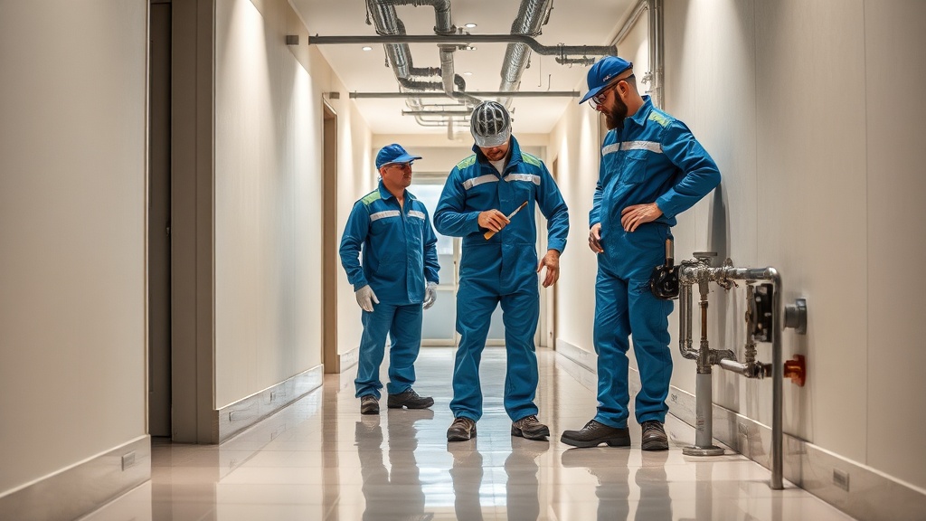 Visão prática da manutenção hidráulica condominial