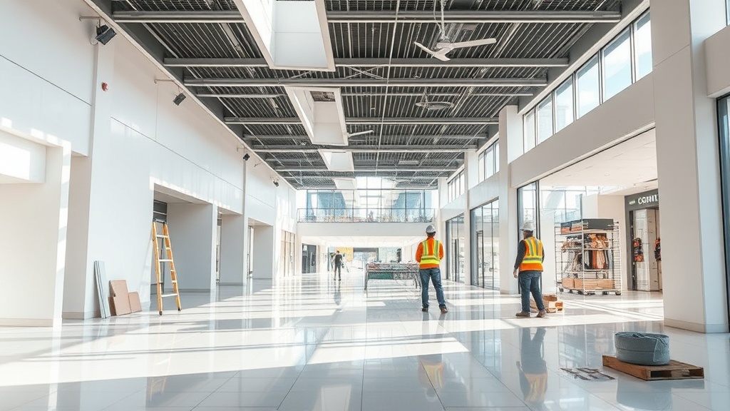 O que está em alta nos projetos de varejo e obras atuais