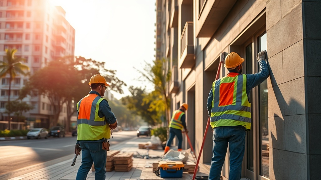 O que mudou no canteiro e no condomínio