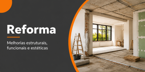 Reforma de casas, apartamentos e prédios comerciais